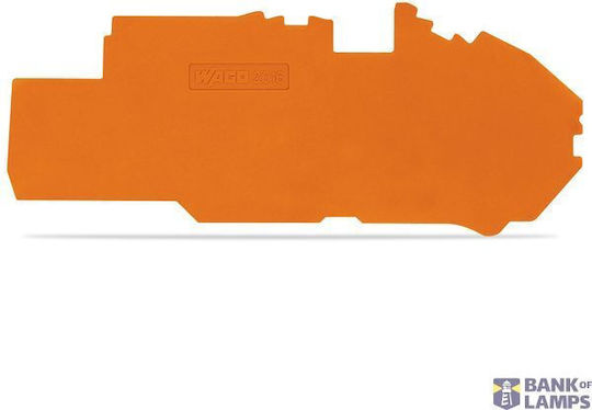 End Intermediate Plate 1 Mm Thick Orange