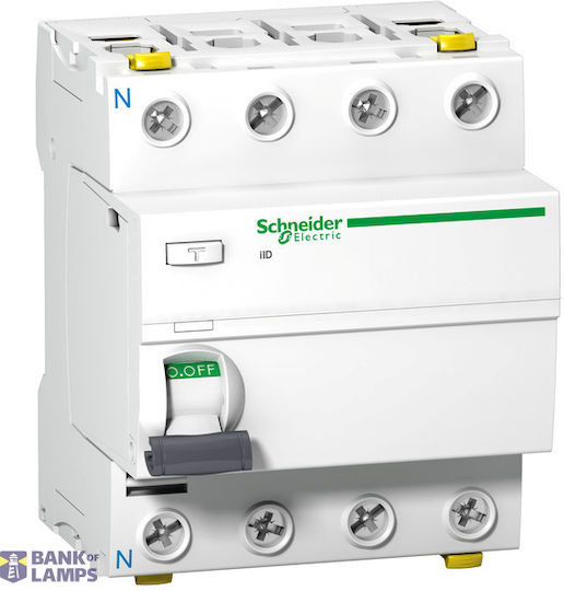 Schneider Electric Реле за DIN шина 100A Четириполюсно