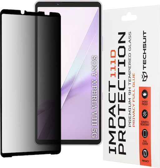 Techsuit 111d Privacy Full Glue Sony Xperia 10 Viii Black