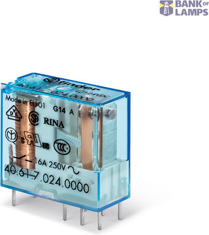 Finder Industrial Indicator Relay 12V 40.61.9.012.4000