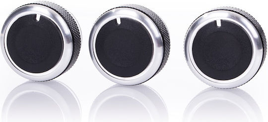 Ford S-max 06-14 Air Vent Knobs 3 Pcs Set