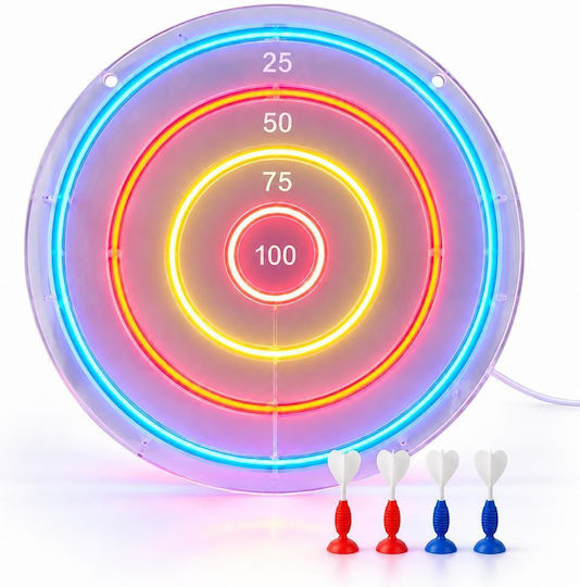 Koopman Neon Decorative LED Light 45x45x45cm