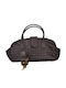 Knitted Women's Brown Bag