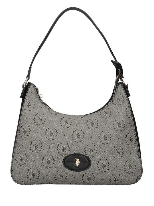 U.S. Polo Assn. Women's Grey Shoulder Bag