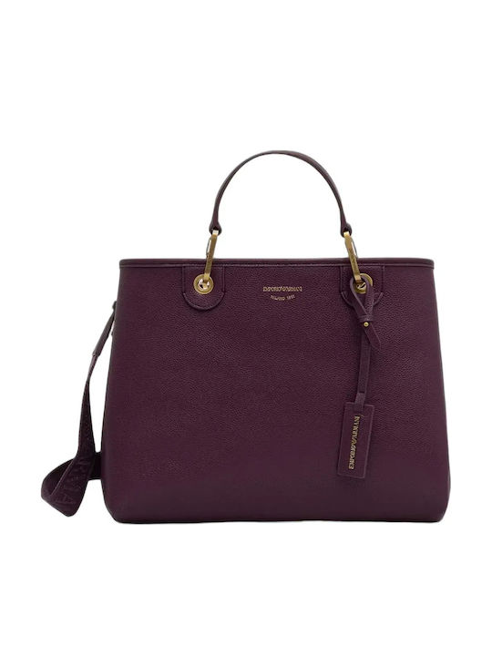 Emporio Armani Pebbled Дамска Чанта За Ръка / Р...