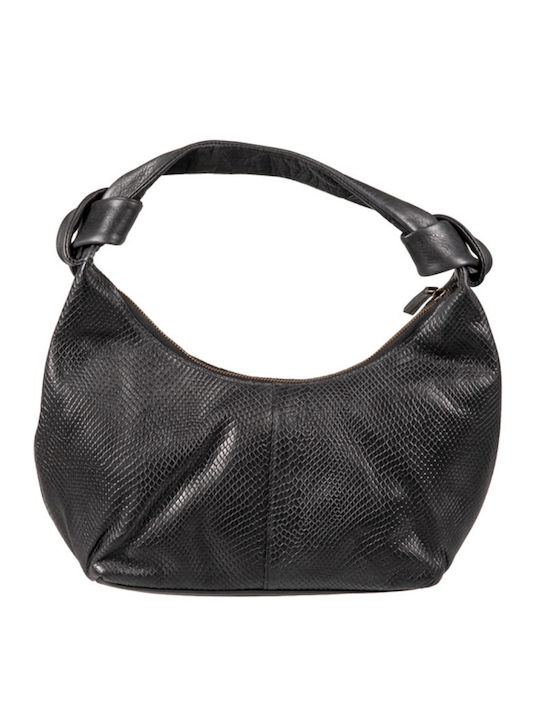 Fetiche Leather Black Leather Women's Shoulder Bag