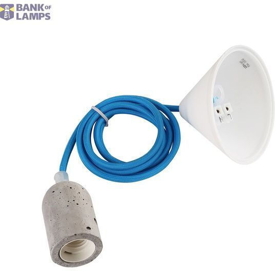 LedMaxx E27-Fassungsadapter-Verlängerung Blau