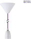 LedMaxx Dulie de prelungire pentru dulie E27 Violet