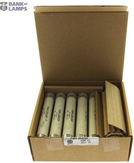 Бърз Предпазител 20 A AC 750 V DC 750 V 20 × 127 mm AR IEC