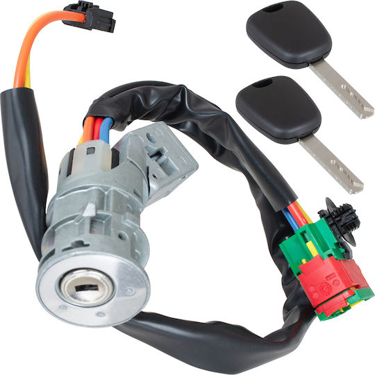 Citroen C2 02-10 Complete Ignition Switch + 2 Keys Set