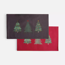 Nef-Nef Homeware My Christmas Tree Șervet Individual cu Brazi