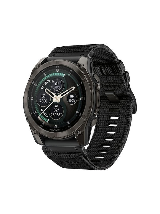 Tech-protect Nylon Classic Garmin Fenix 5x 5x Plus 6x 6x Pro 7x 8 8 Pro 9 9 Pro 47 Mm Black 5906302387960 Tech-protect Nylon Classic Garmin Fenix 5x 5x Plus 6x 6x Pro 7x 8 8 Pro 9 9 Pro 47 Mm Black 5906302387960