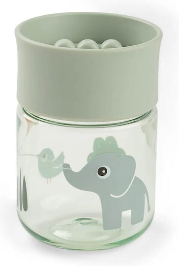 Done by Deer Kinderbecher aus Kunststoff Grün 260 ml