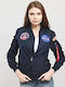 Women's Reversible Winter Jacket Nasa