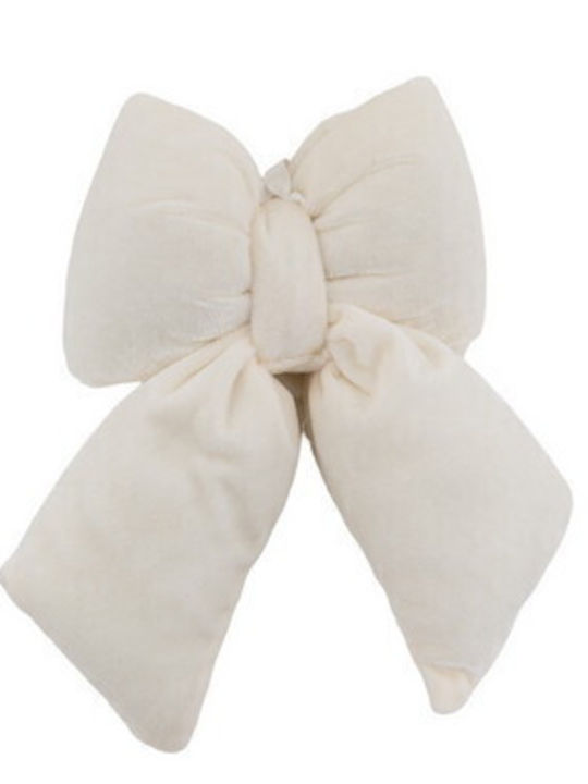 Lianos Christmas Fabric Ribbon Beige 24x16.5cm