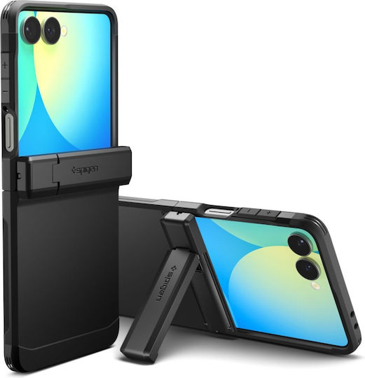 Case Samsung Galaxy Z Flip7 Shockproof Spigen Tough Armor Pro Magsafe Black