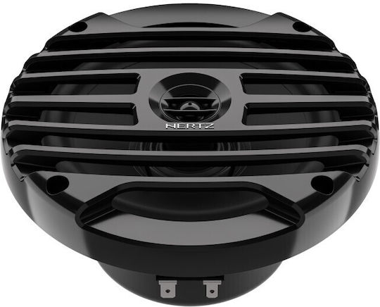 Hertz Hex 6.5 M-w-o-6.5" Σετ Ηχεία Σκάφους 4ohm Marine Coax 100w Μαύρο