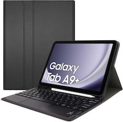 Husă Cu Tastatură Bluetooth Și Touchpad Strado Galaxy Tab A9 Plus Neagră Husă Cu Tastatură Bluetooth Și Touchpad Strado Galaxy Tab A9 Plus Neagră