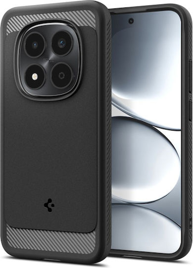 Husă Xiaomi Redmi Note 15 Pro 5G – Spigen Rugged Armor – Negru Mat
