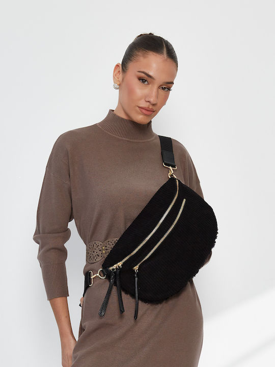 Women's Black Crossbody Bag