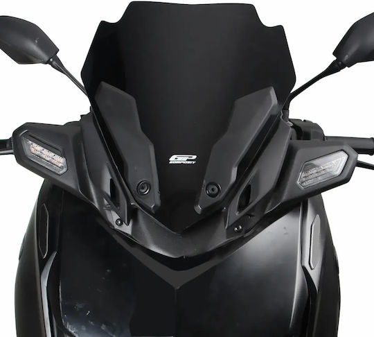 Gpk Windschutzscheibe Yamaha X-max 250 300 2024-2026 40 cm Schwarz