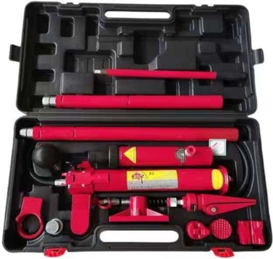 10-Ton Hydraulic Bodywork Jack Set Frame Repair Kit Professional Straightening & Lifting Tool Carrying Case