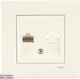 Karre Beige One Gang Data Socket Cat6