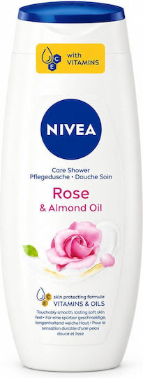 Nivea Ενυδατικό Shower Gel με Άρωμα Τριαντάφυλλο 250ml
