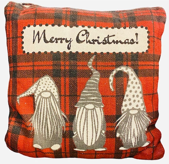 Christmas Entry Pillow 45x45cm Star Str-68700-2