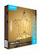 Modee Lighting Stea de Crăciun Impermeabilă, Iluminată, din Metal, Alb Cald, 30x30x30 cm