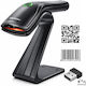 Qoltec Scanner Χειρός με Δυνατότητα Ανάγνωσης 1D Barcodes