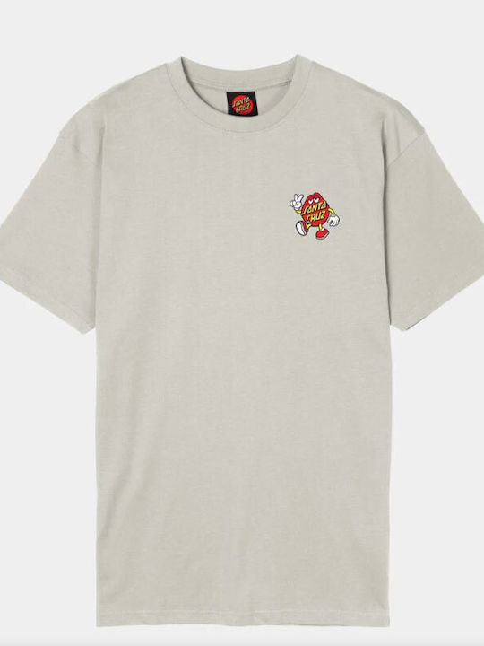 Santa Cruz Dot Dudes T-shirt Warm Grey SCA-TEE-13986
