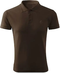 Chameleon Polo Μπλούζα Καφέ