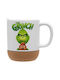 Koupakoupa Mr Grinch Weihnachtlicher Keramikbecher Weiß 9 cm 330 ml (mit Personalisierung)