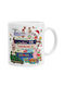 Koupakoupa Weihnachtlicher Keramikbecher Braun 330 ml