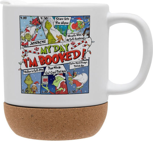 Koupakoupa My Day Grinch Weihnachtlicher Keramikbecher 9 cm 330 ml