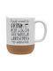 Koupakoupa Weihnachtlicher Keramikbecher 9 cm 330 ml