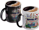 Koupakoupa Weihnachtlicher Keramikbecher Schwar...