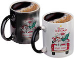 Koupakoupa Weihnachtlicher Keramikbecher Schwar...