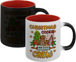 Koupakoupa Weihnachtliche Keramiktasse Rot 330 ml