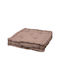 Anna Riska Floor Pillow from 100% Cotton Beige 40x40cm