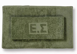 Πετσέτα Προσώπου Στρατού Ε.ς Λαδί 100 × 50 Cm