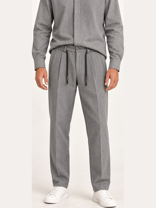 Ανδρικό Παντελόνι Regular Fit Grey