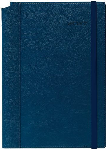 THeofylaktos Agendă Zilnică 2027 Albastră 17,2x24 cm