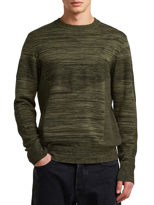 Black/Olive Green Sweater