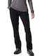 Pantaloni de Damă din Material Textil Black