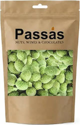 Wasabi Nuts 1kg Τραγανά Φιστίκια Καυτερό Wasabi Πασσάς