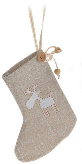 Christmas Stocking with Reindeer