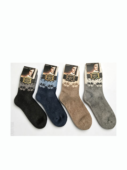 Coco&Hana Women's Multicolour Socks 4-Pack
