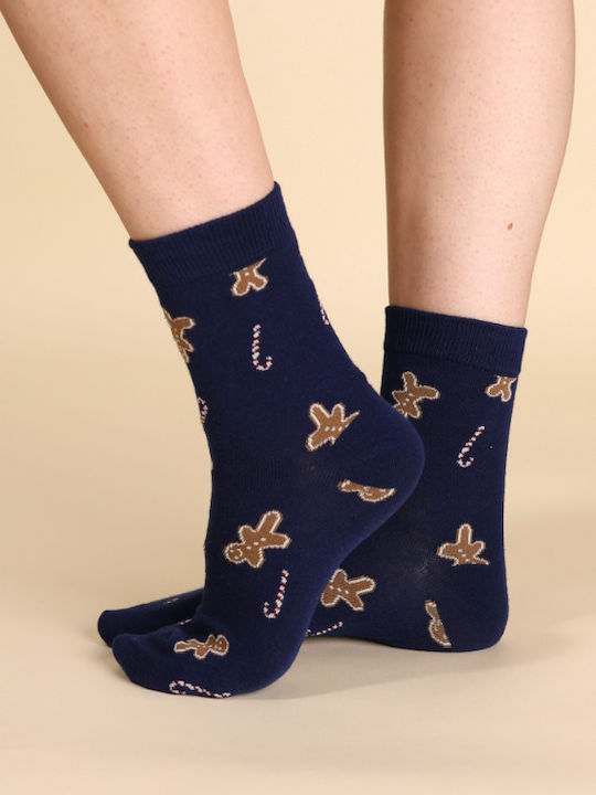 Noidinotte Christmas Socks Zenzy Blue